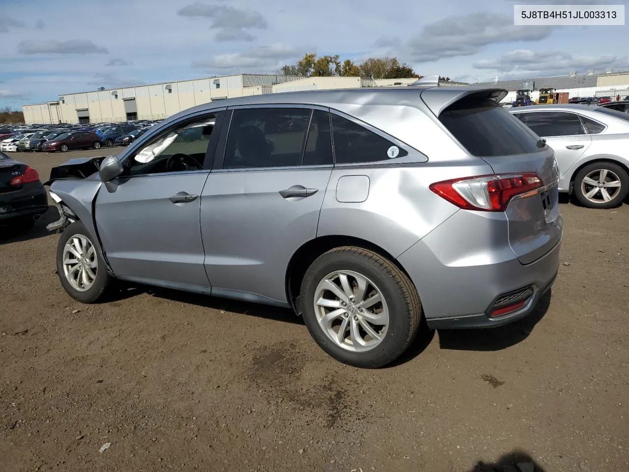 2018 Acura Rdx Technology VIN: 5J8TB4H51JL003313 Lot: 75861674