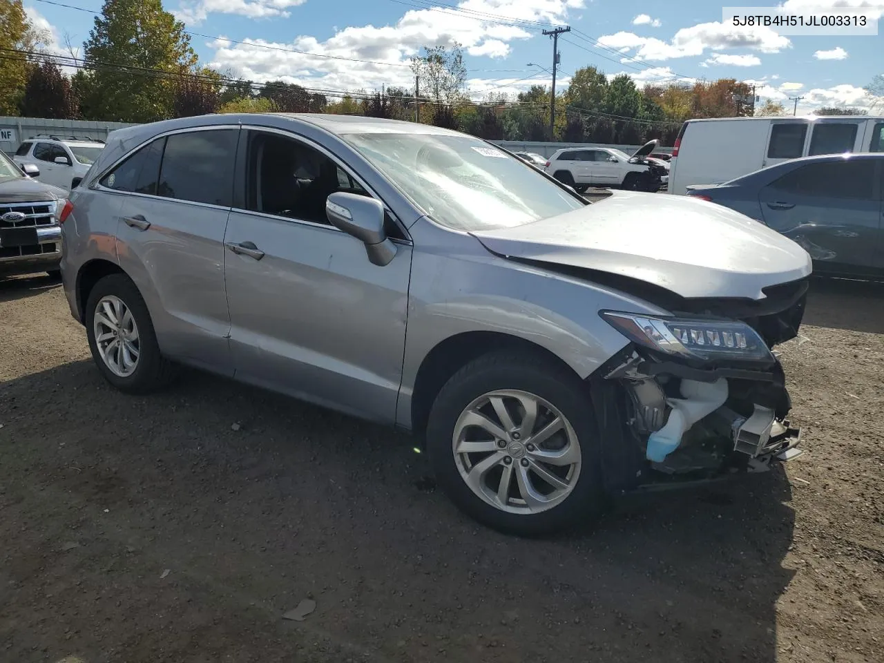 2018 Acura Rdx Technology VIN: 5J8TB4H51JL003313 Lot: 75861674