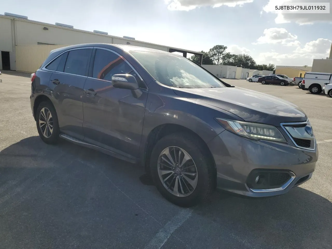 2018 Acura Rdx Advance VIN: 5J8TB3H79JL011932 Lot: 78473354