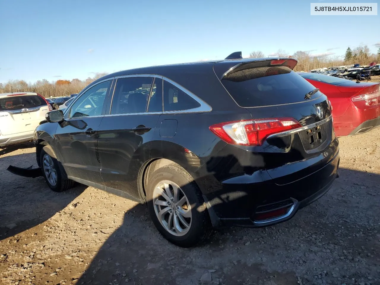 2018 Acura Rdx Technology VIN: 5J8TB4H5XJL015721 Lot: 78541934