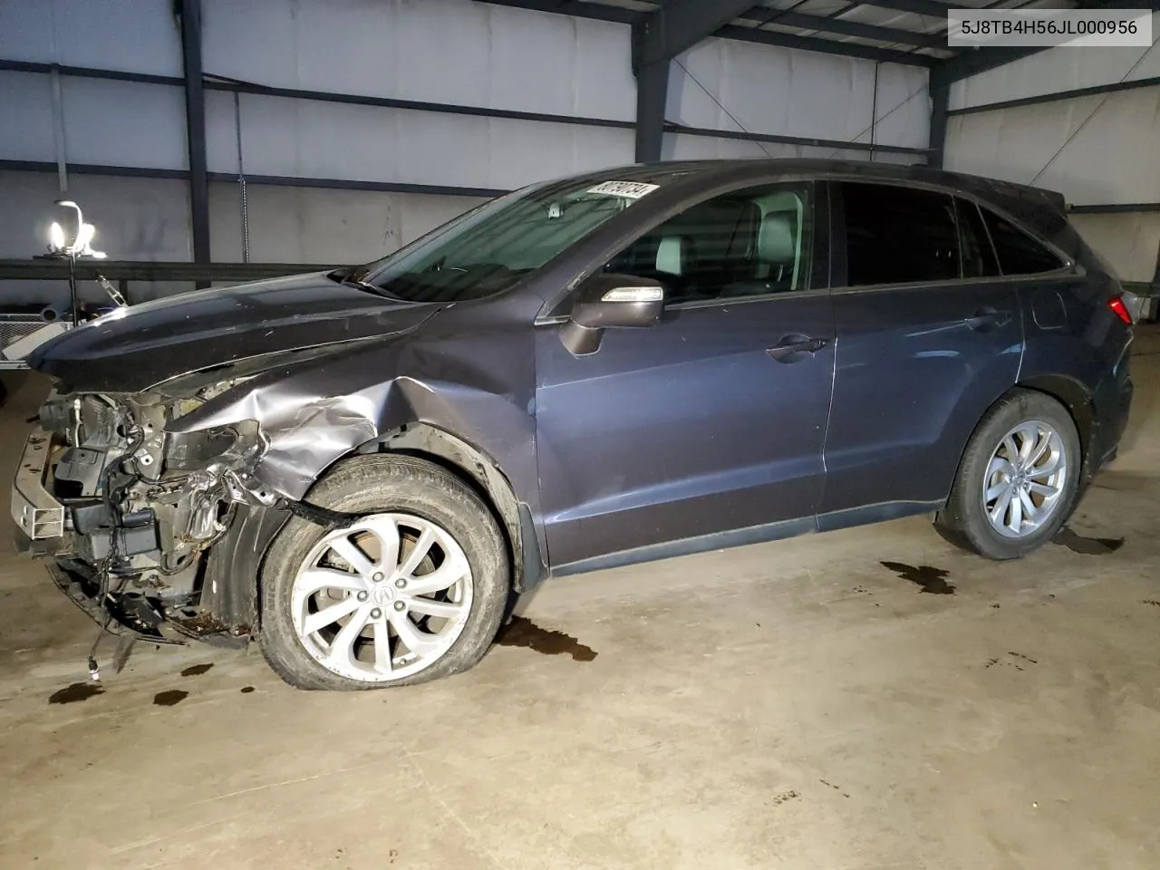 2018 Acura Rdx Technology VIN: 5J8TB4H56JL000956 Lot: 80790734