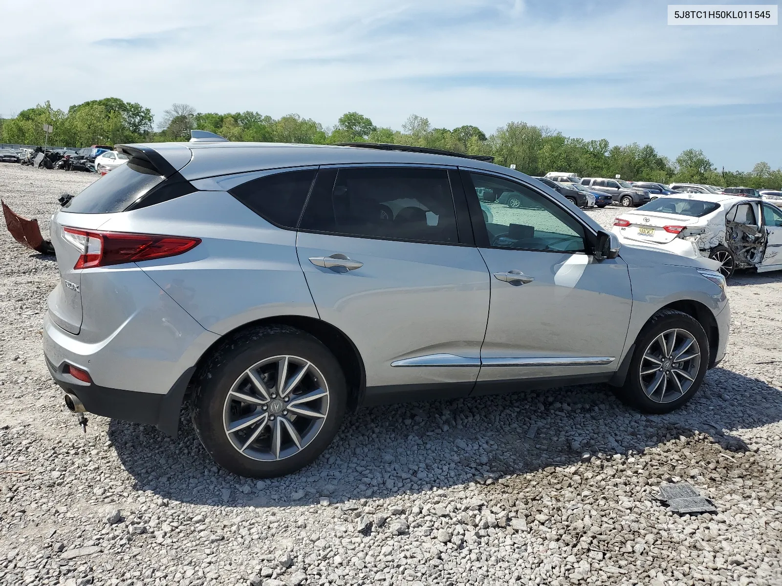 2019 Acura Rdx Technology VIN: 5J8TC1H50KL011545 Lot: 51056864