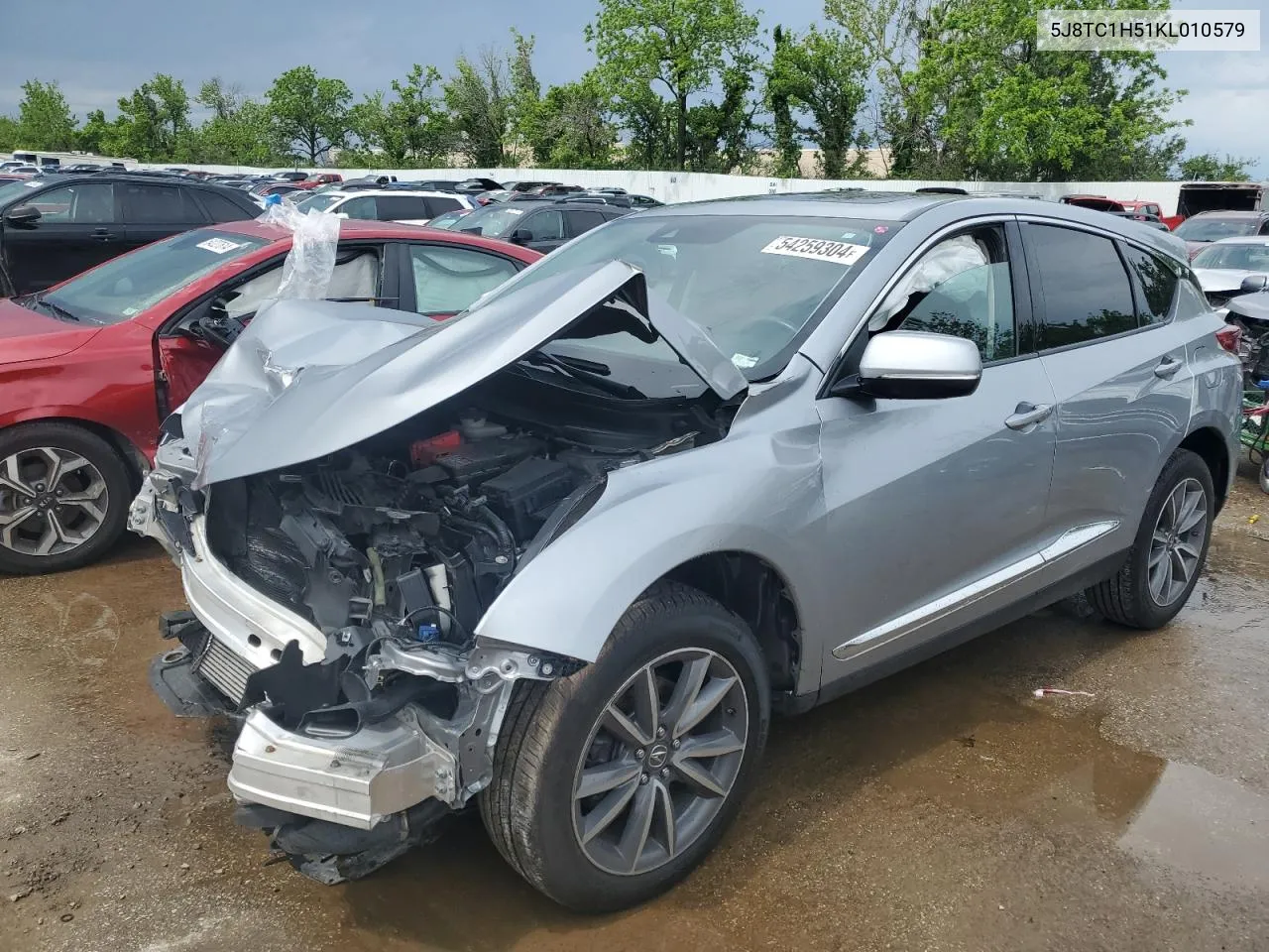 5J8TC1H51KL010579 2019 Acura Rdx Technology