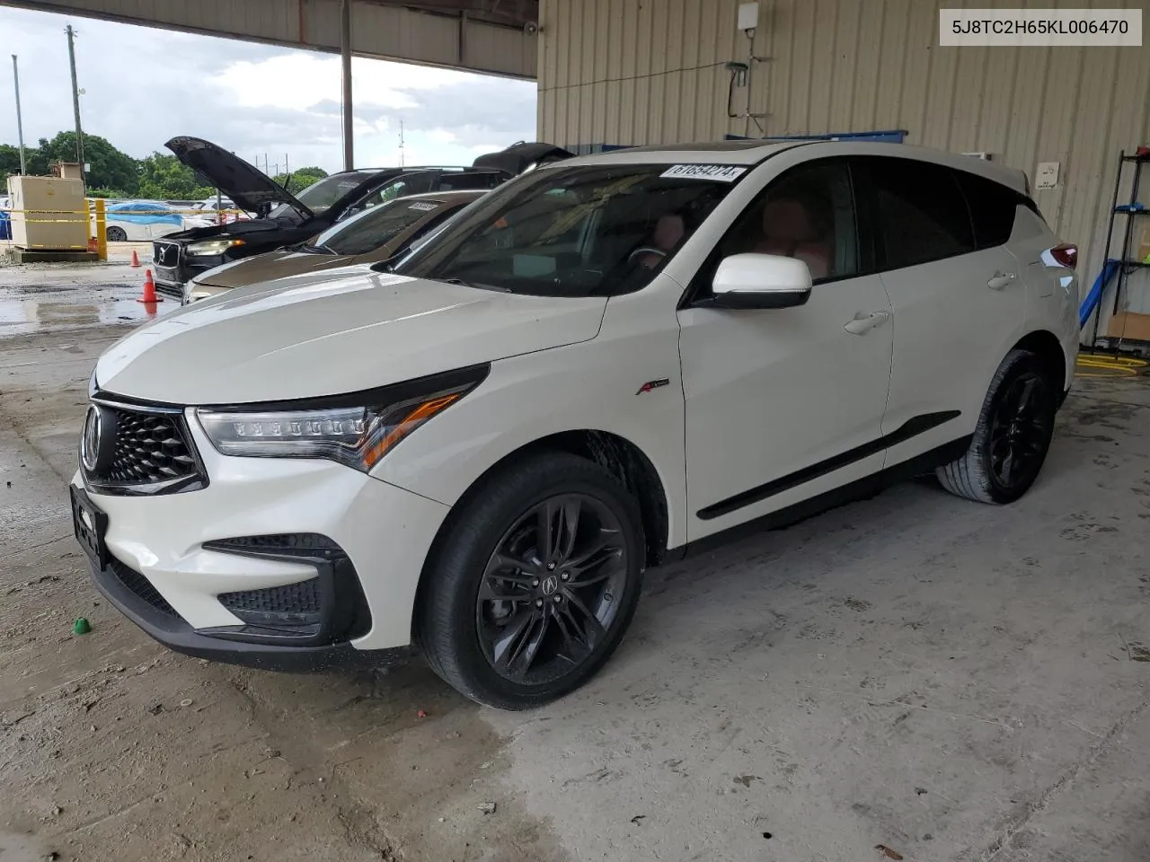 2019 Acura Rdx A-Spec VIN: 5J8TC2H65KL006470 Lot: 61654274