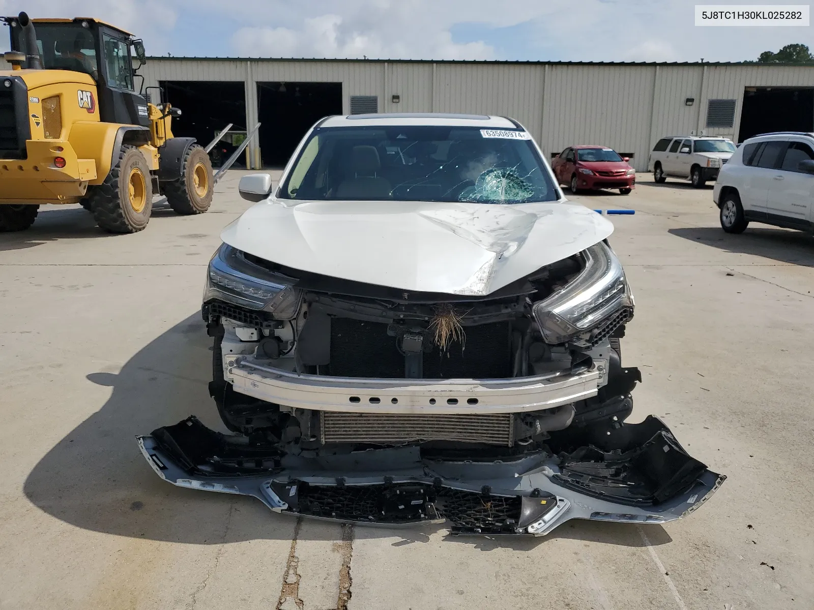 2019 Acura Rdx VIN: 5J8TC1H30KL025282 Lot: 63508974