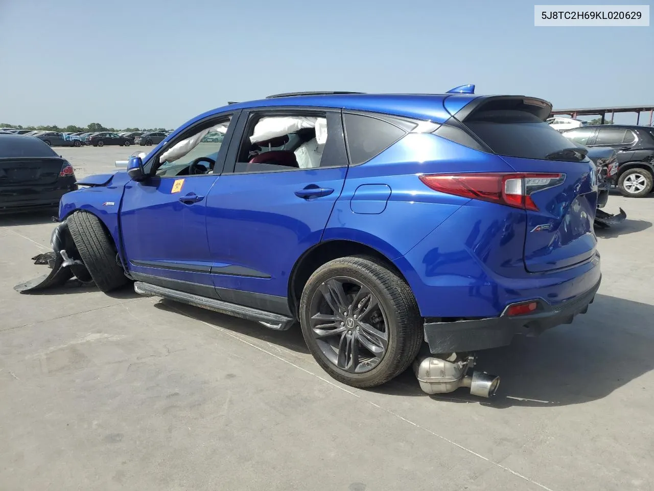 2019 Acura Rdx A-Spec VIN: 5J8TC2H69KL020629 Lot: 64012224