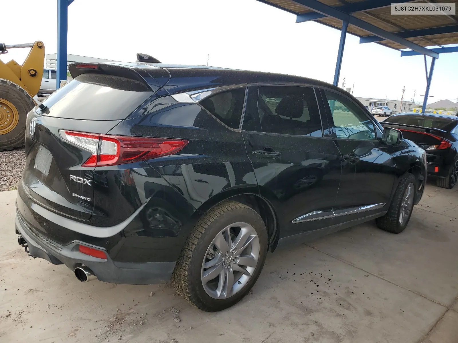 2019 Acura Rdx Advance VIN: 5J8TC2H7XKL031079 Lot: 65597364