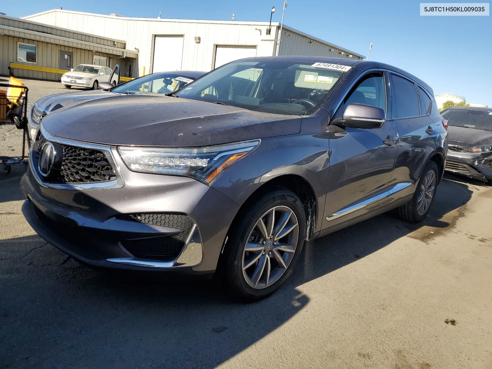 2019 Acura Rdx Technology VIN: 5J8TC1H50KL009035 Lot: 67491304