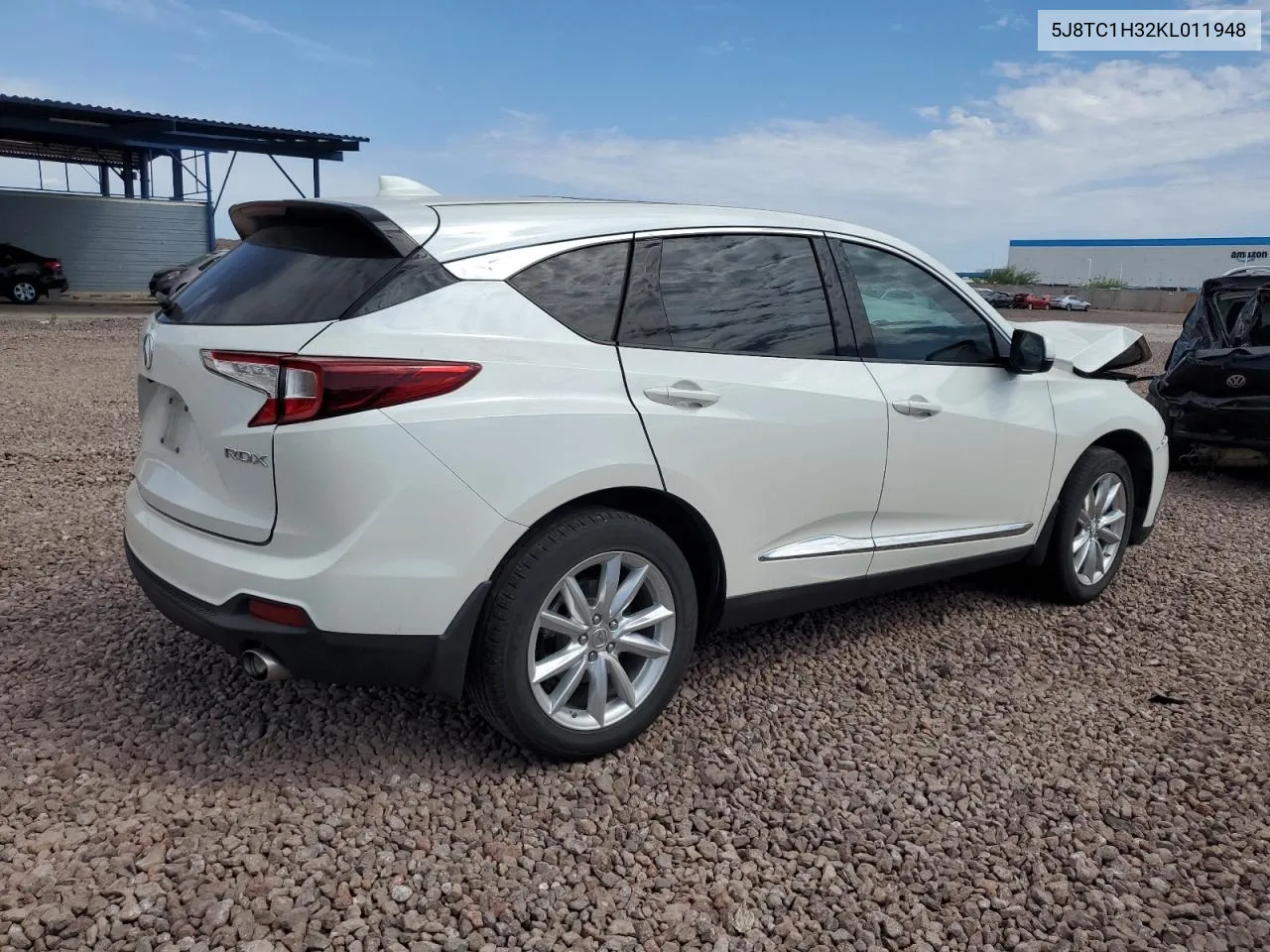 2019 Acura Rdx VIN: 5J8TC1H32KL011948 Lot: 69246684