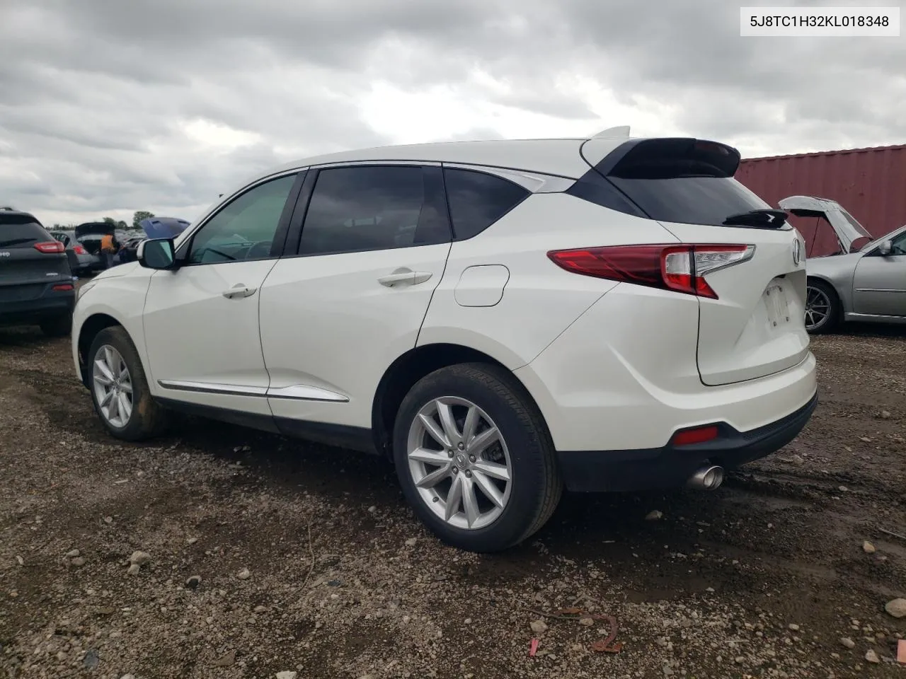 2019 Acura Rdx VIN: 5J8TC1H32KL018348 Lot: 69780354