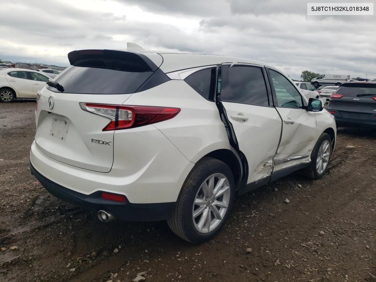 2019 Acura Rdx VIN: 5J8TC1H32KL018348 Lot: 69780354