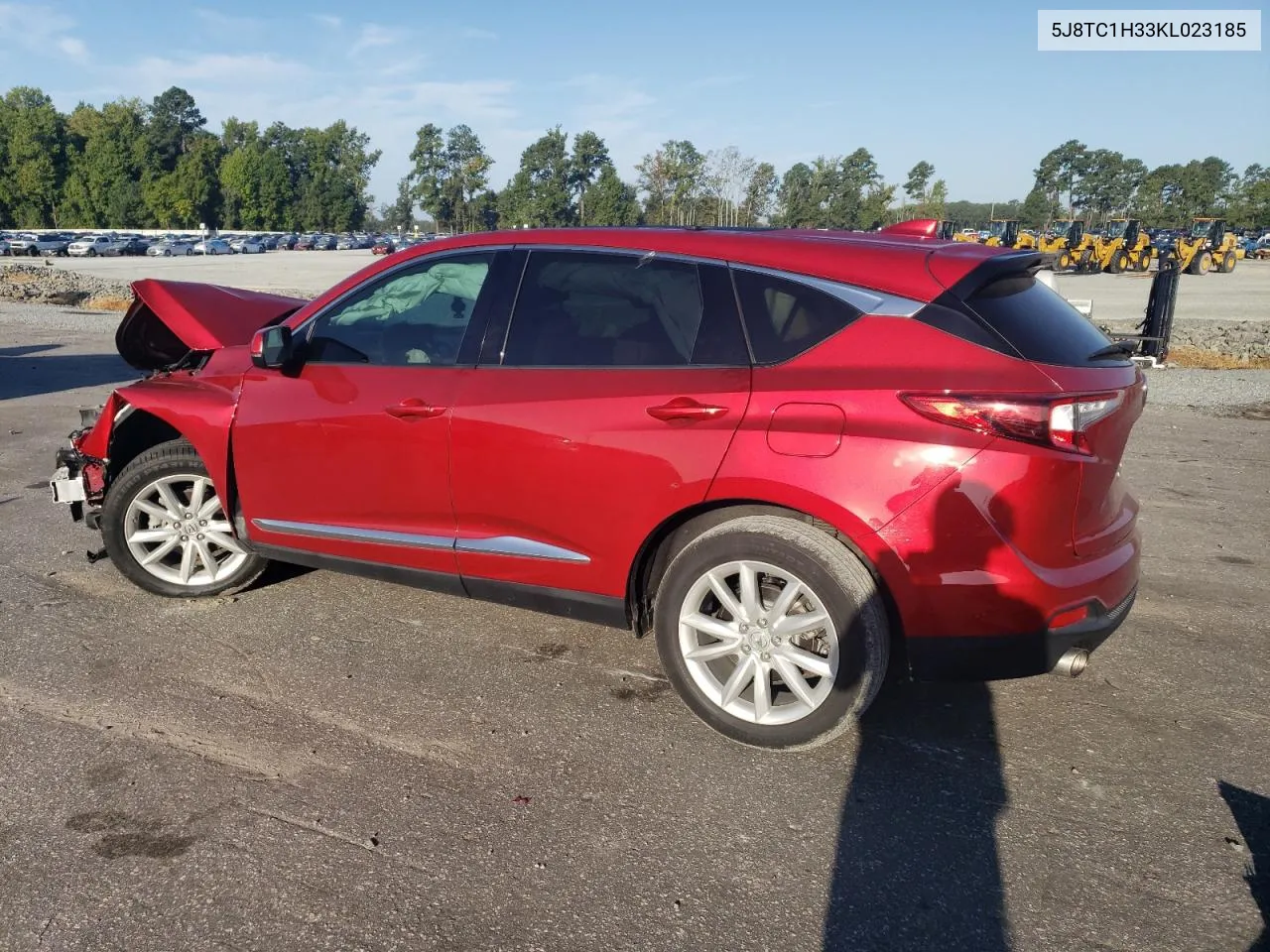 2019 Acura Rdx VIN: 5J8TC1H33KL023185 Lot: 70392694