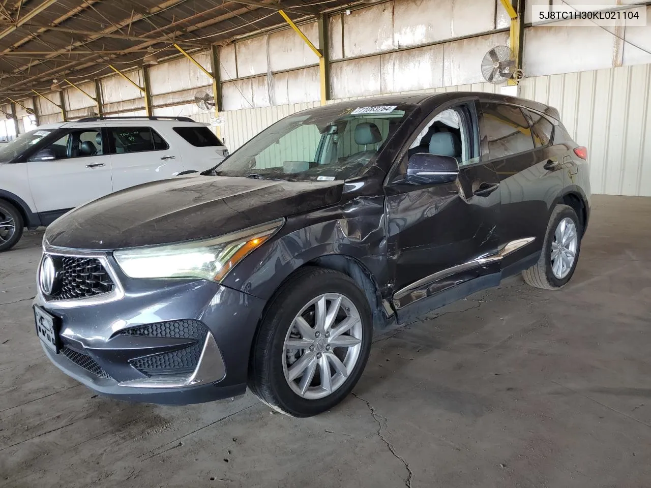 2019 Acura Rdx VIN: 5J8TC1H30KL021104 Lot: 71063764