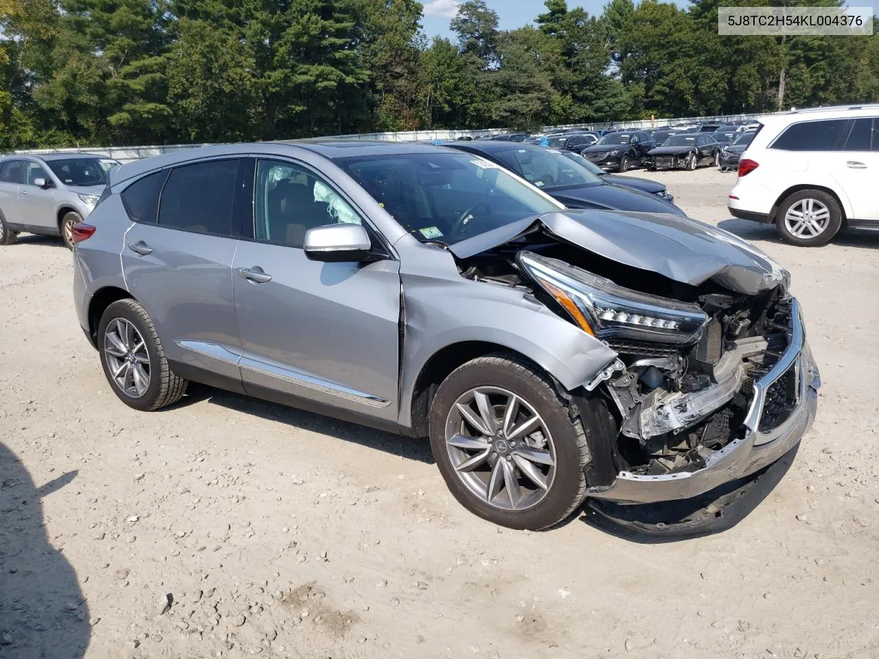 2019 Acura Rdx Technology VIN: 5J8TC2H54KL004376 Lot: 71342014