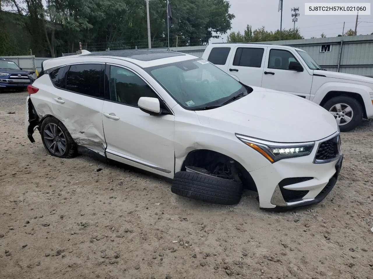 2019 Acura Rdx Technology VIN: 5J8TC2H57KL021060 Lot: 71392504