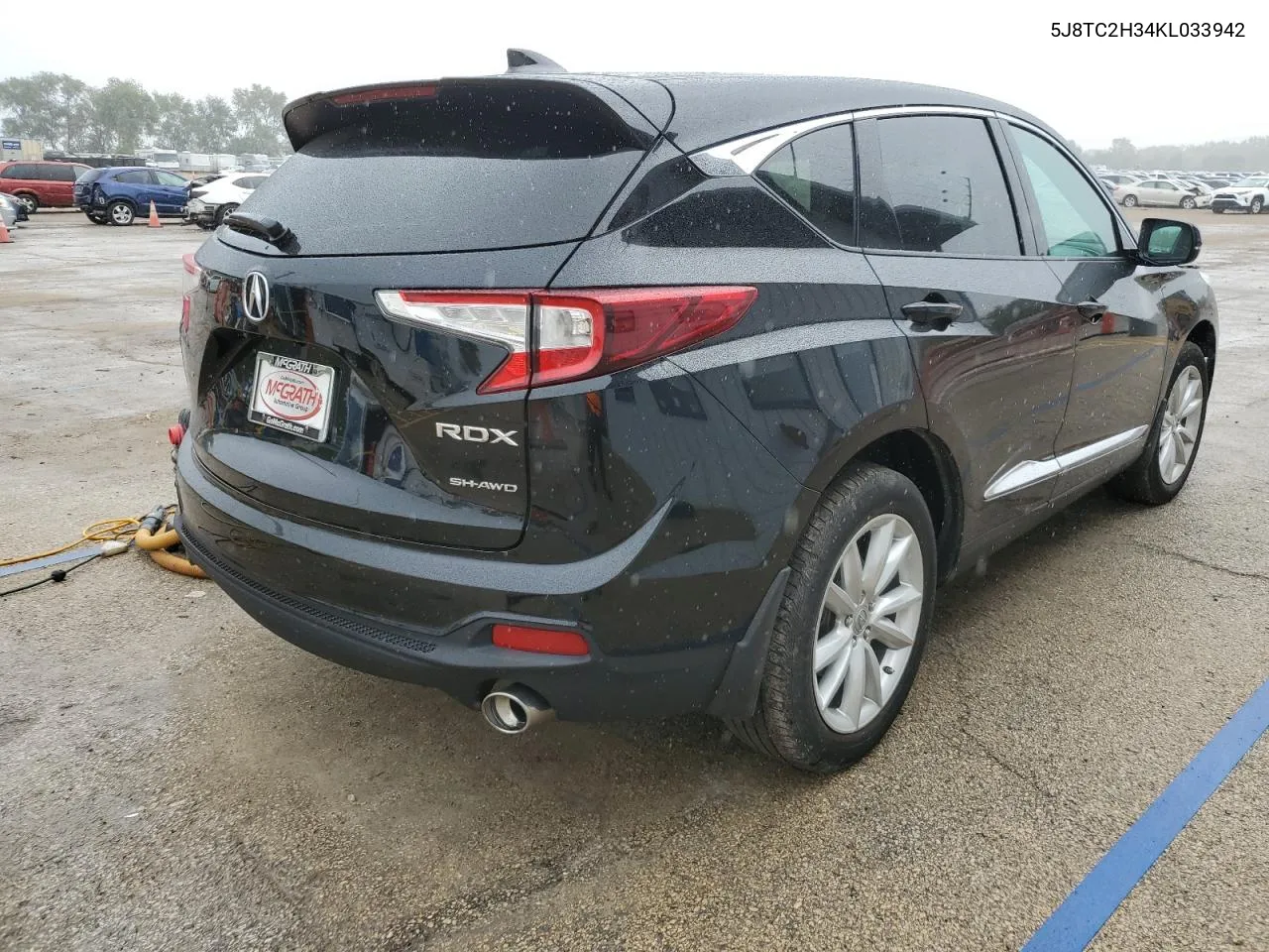 2019 Acura Rdx VIN: 5J8TC2H34KL033942 Lot: 71557764