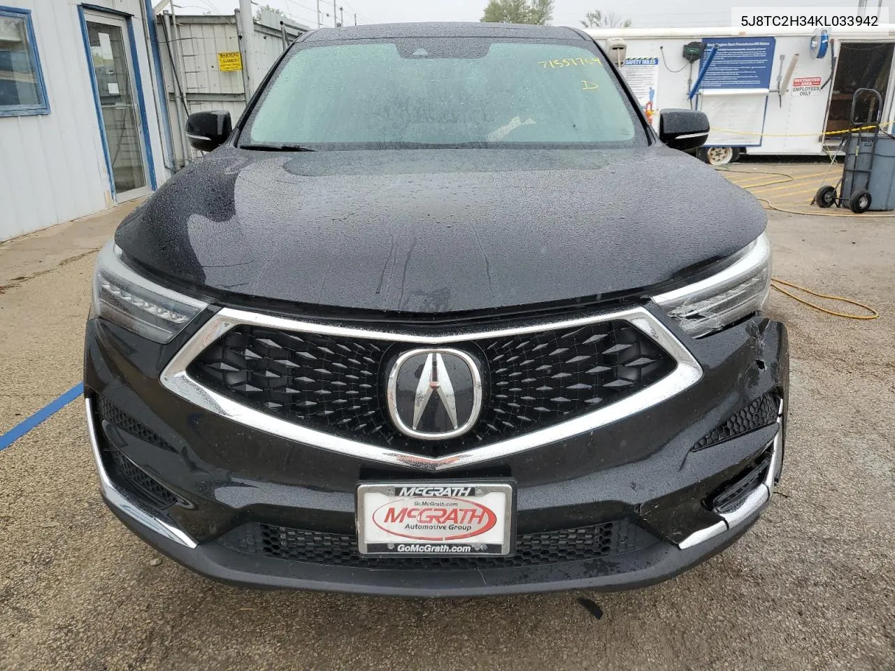 2019 Acura Rdx VIN: 5J8TC2H34KL033942 Lot: 71557764