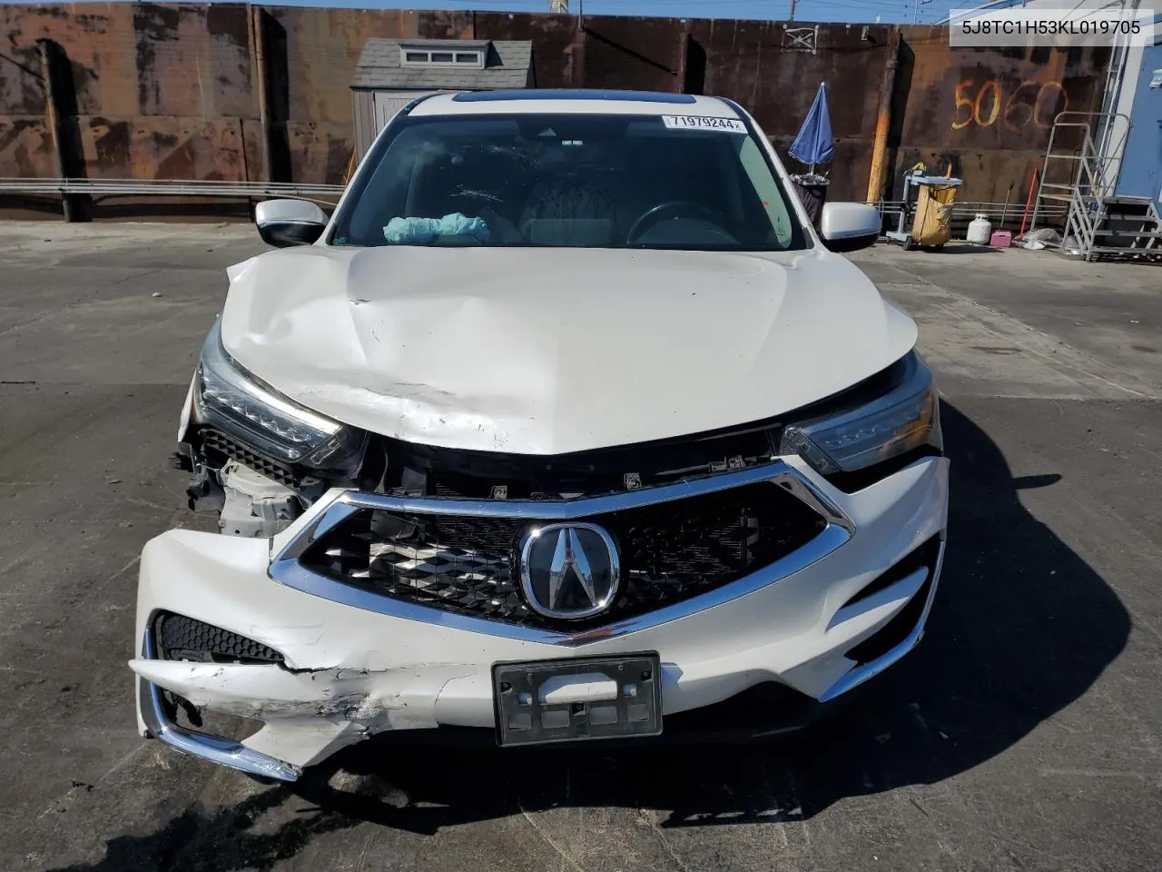 2019 Acura Rdx Technology VIN: 5J8TC1H53KL019705 Lot: 71979244