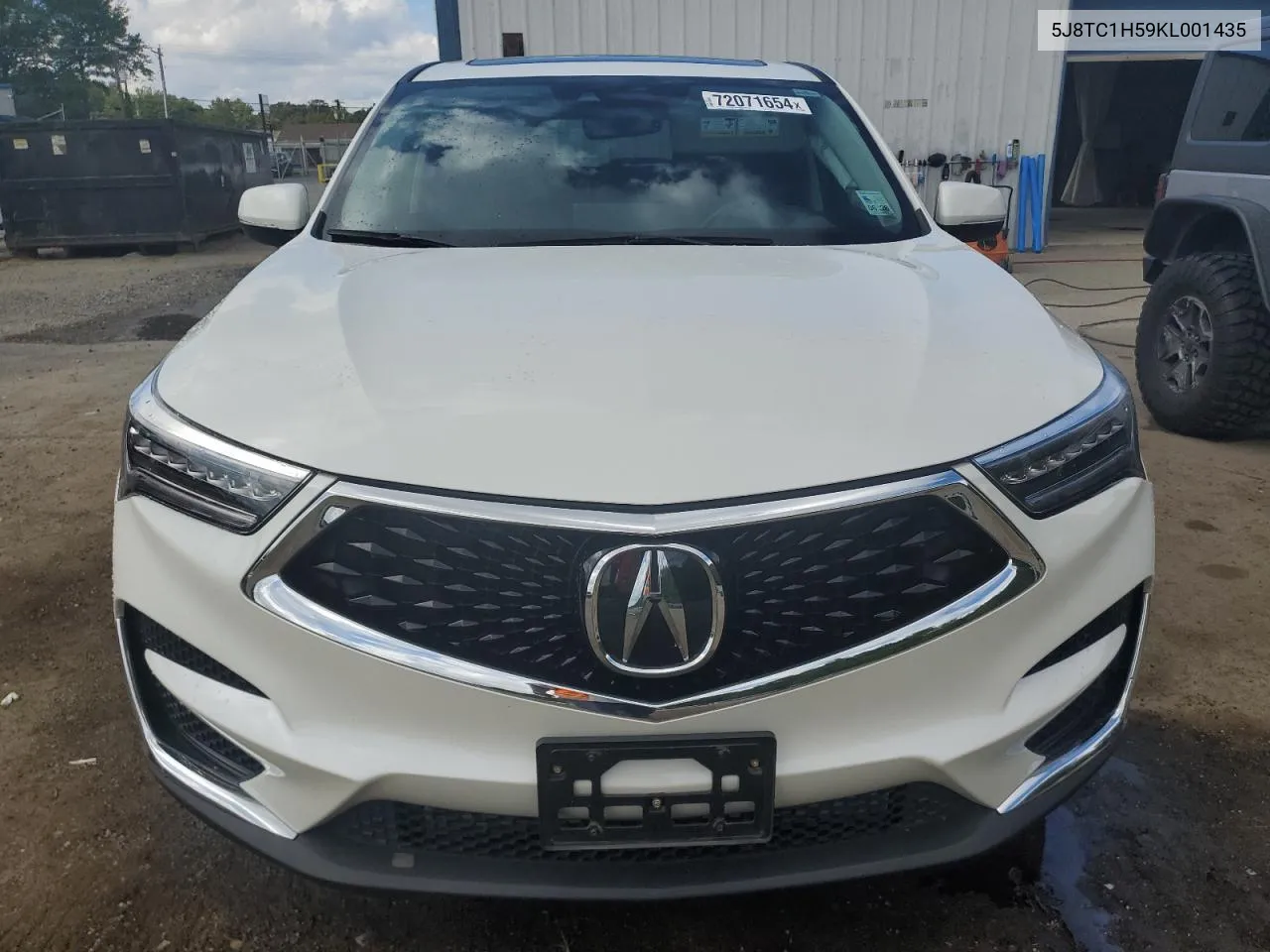 5J8TC1H59KL001435 2019 Acura Rdx Technology