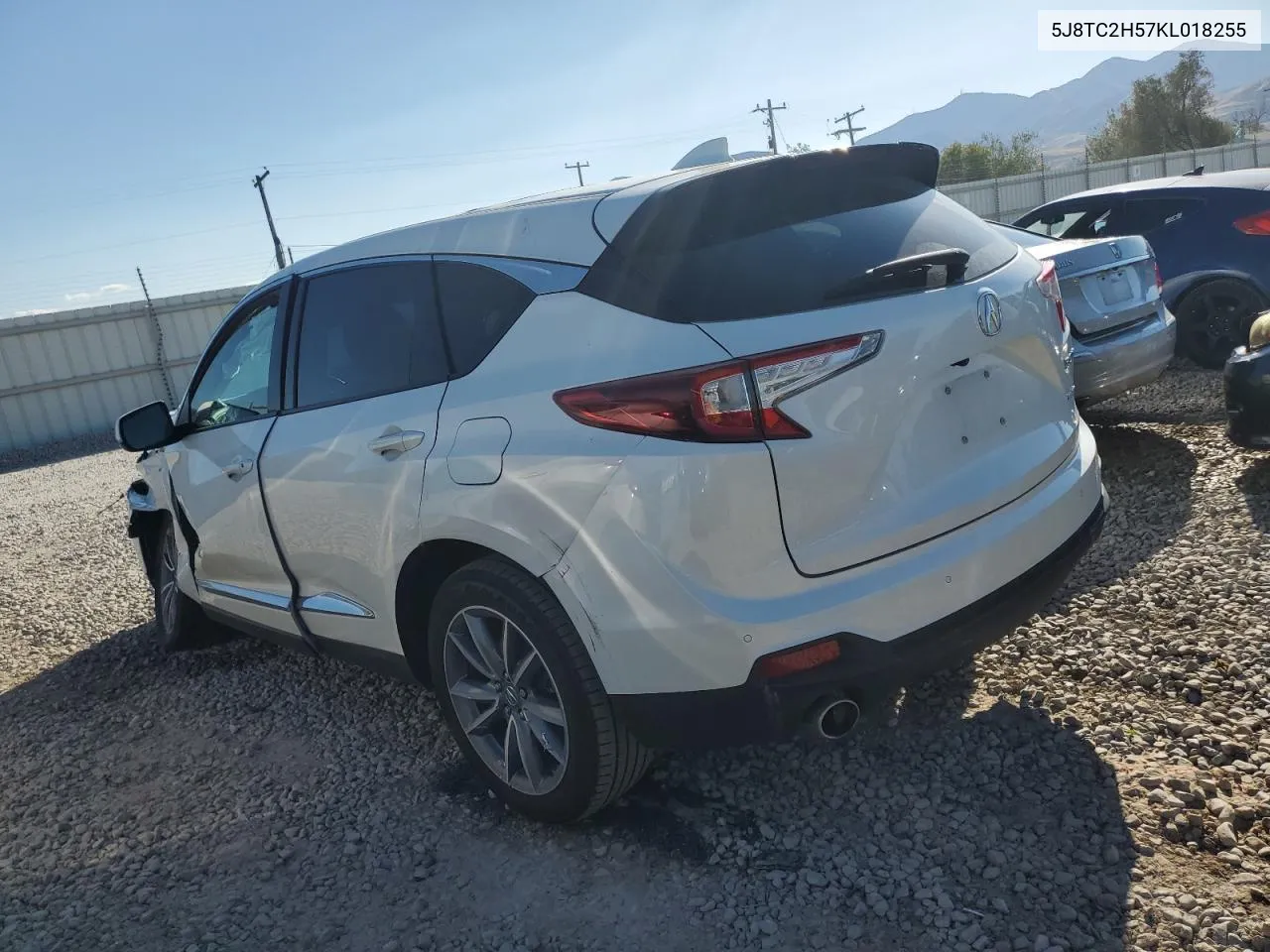 2019 Acura Rdx Technology VIN: 5J8TC2H57KL018255 Lot: 72268444