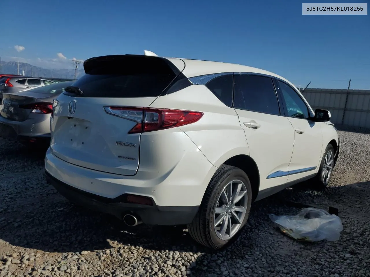 2019 Acura Rdx Technology VIN: 5J8TC2H57KL018255 Lot: 72268444