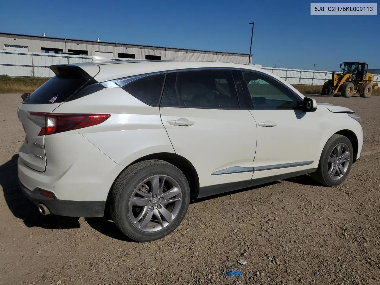 2019 Acura Rdx Advance VIN: 5J8TC2H76KL009113 Lot: 72418764