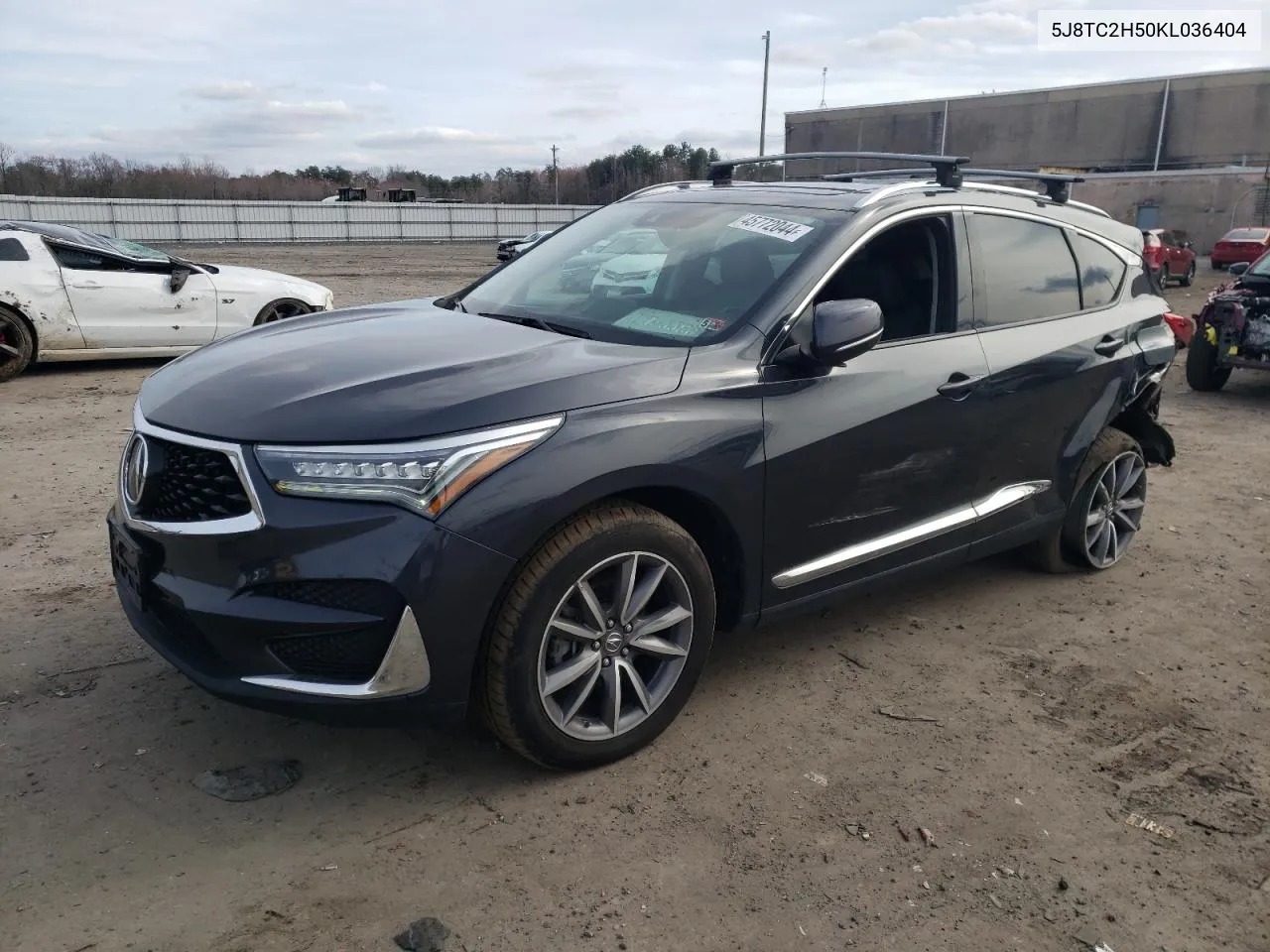 2019 Acura Rdx Technology VIN: 5J8TC2H50KL036404 Lot: 72705234