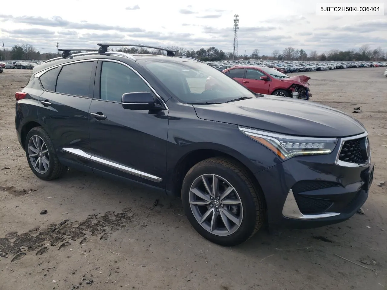 2019 Acura Rdx Technology VIN: 5J8TC2H50KL036404 Lot: 72705234