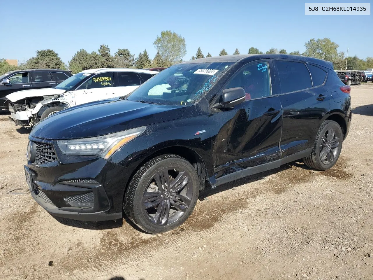 2019 Acura Rdx A-Spec VIN: 5J8TC2H68KL014935 Lot: 73025004