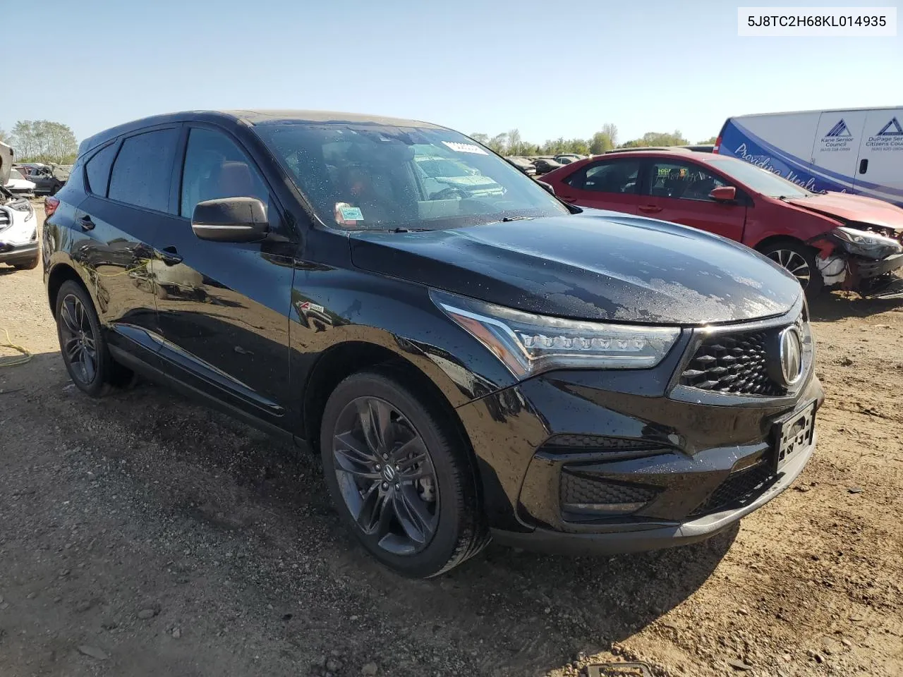 2019 Acura Rdx A-Spec VIN: 5J8TC2H68KL014935 Lot: 73025004