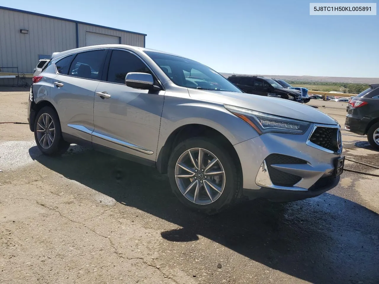 2019 Acura Rdx Technology VIN: 5J8TC1H50KL005891 Lot: 73214534