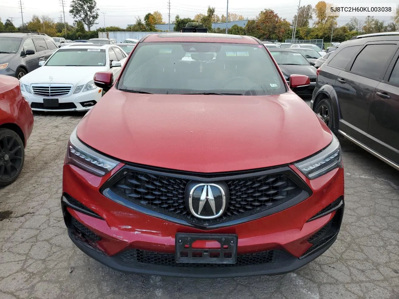 2019 Acura Rdx A-Spec VIN: 5J8TC2H60KL003038 Lot: 73759543