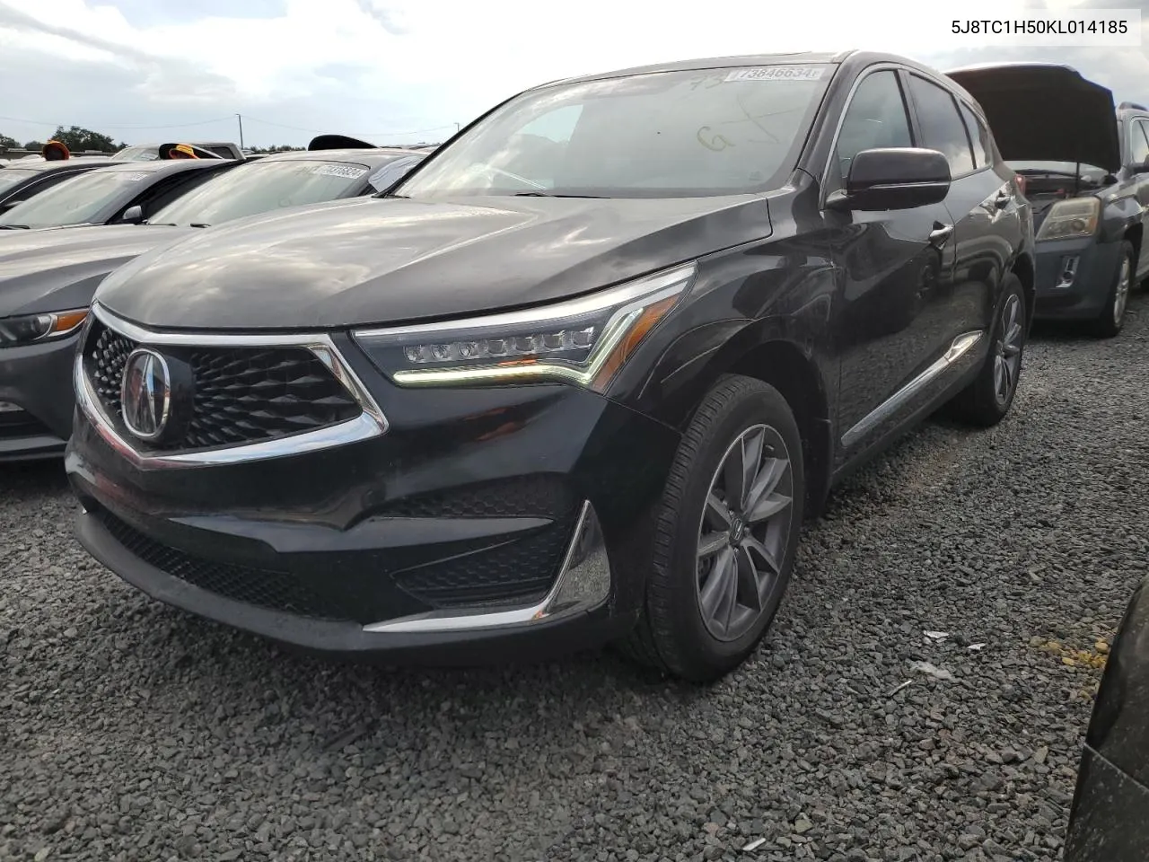 2019 Acura Rdx Technology VIN: 5J8TC1H50KL014185 Lot: 73846634