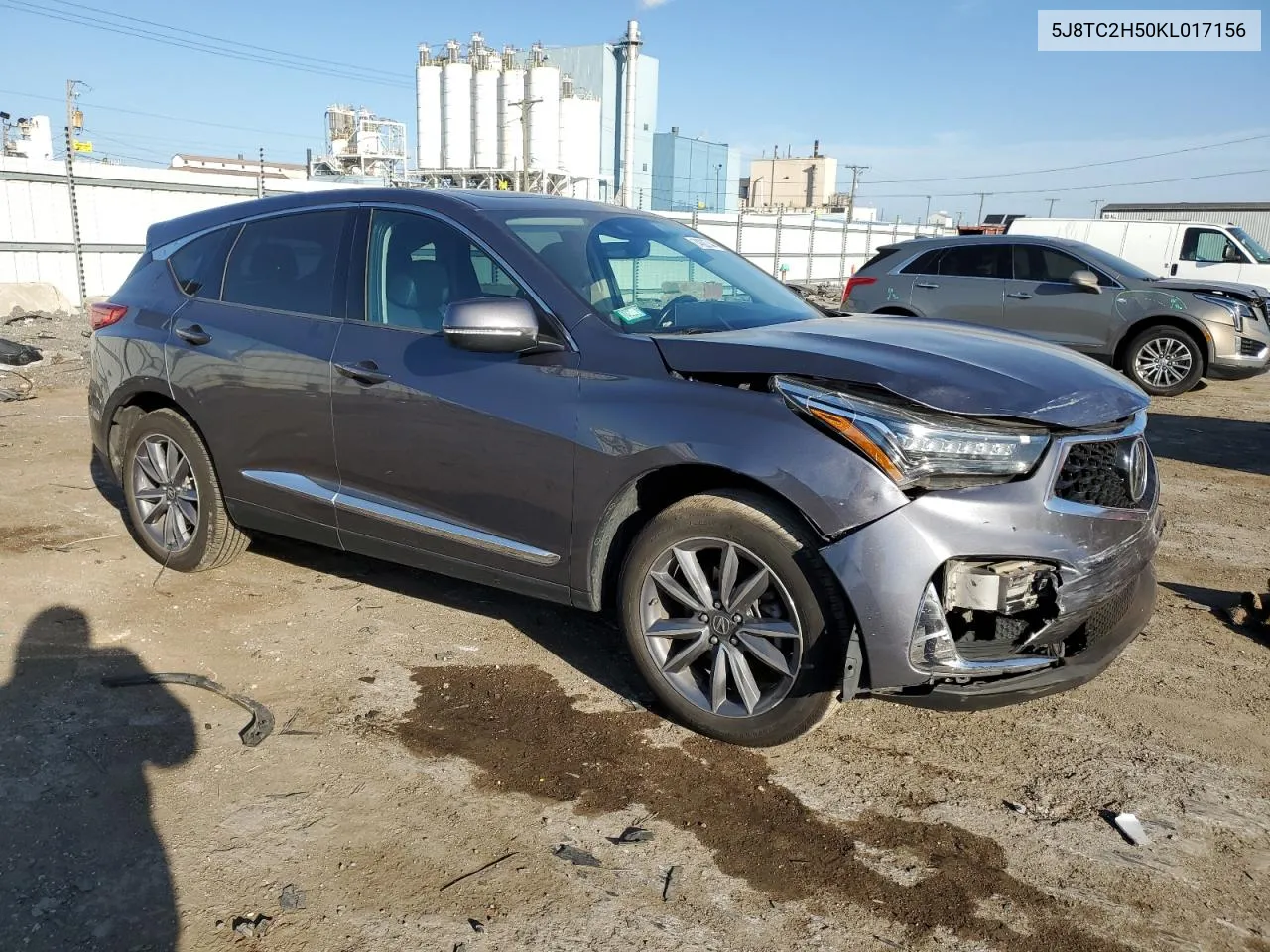 2019 Acura Rdx Technology VIN: 5J8TC2H50KL017156 Lot: 74000744