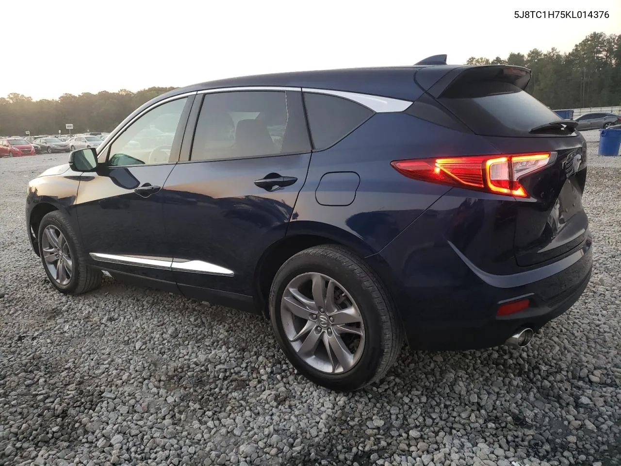 2019 Acura Rdx Advance VIN: 5J8TC1H75KL014376 Lot: 74557454