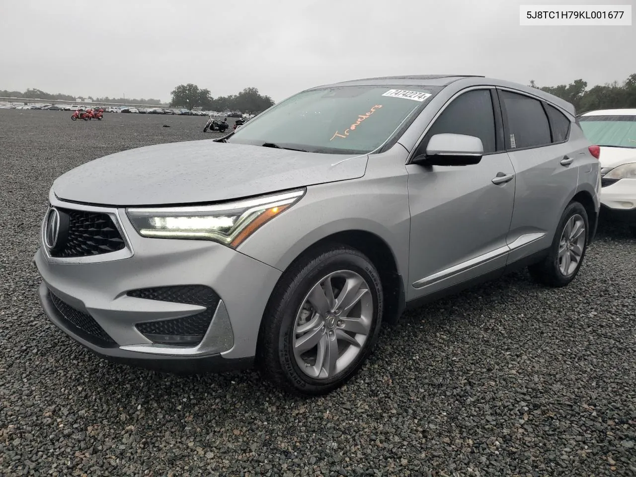 2019 Acura Rdx Advance VIN: 5J8TC1H79KL001677 Lot: 74742274