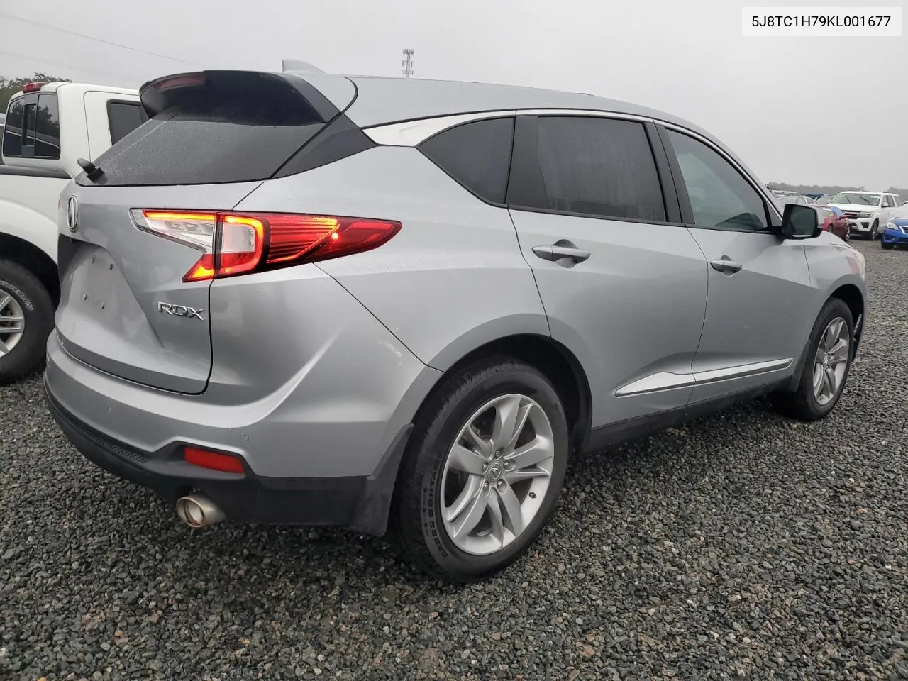 2019 Acura Rdx Advance VIN: 5J8TC1H79KL001677 Lot: 74742274