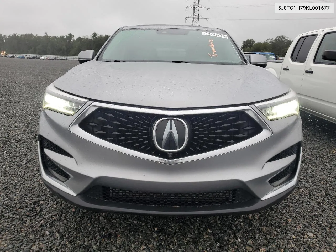 2019 Acura Rdx Advance VIN: 5J8TC1H79KL001677 Lot: 74742274