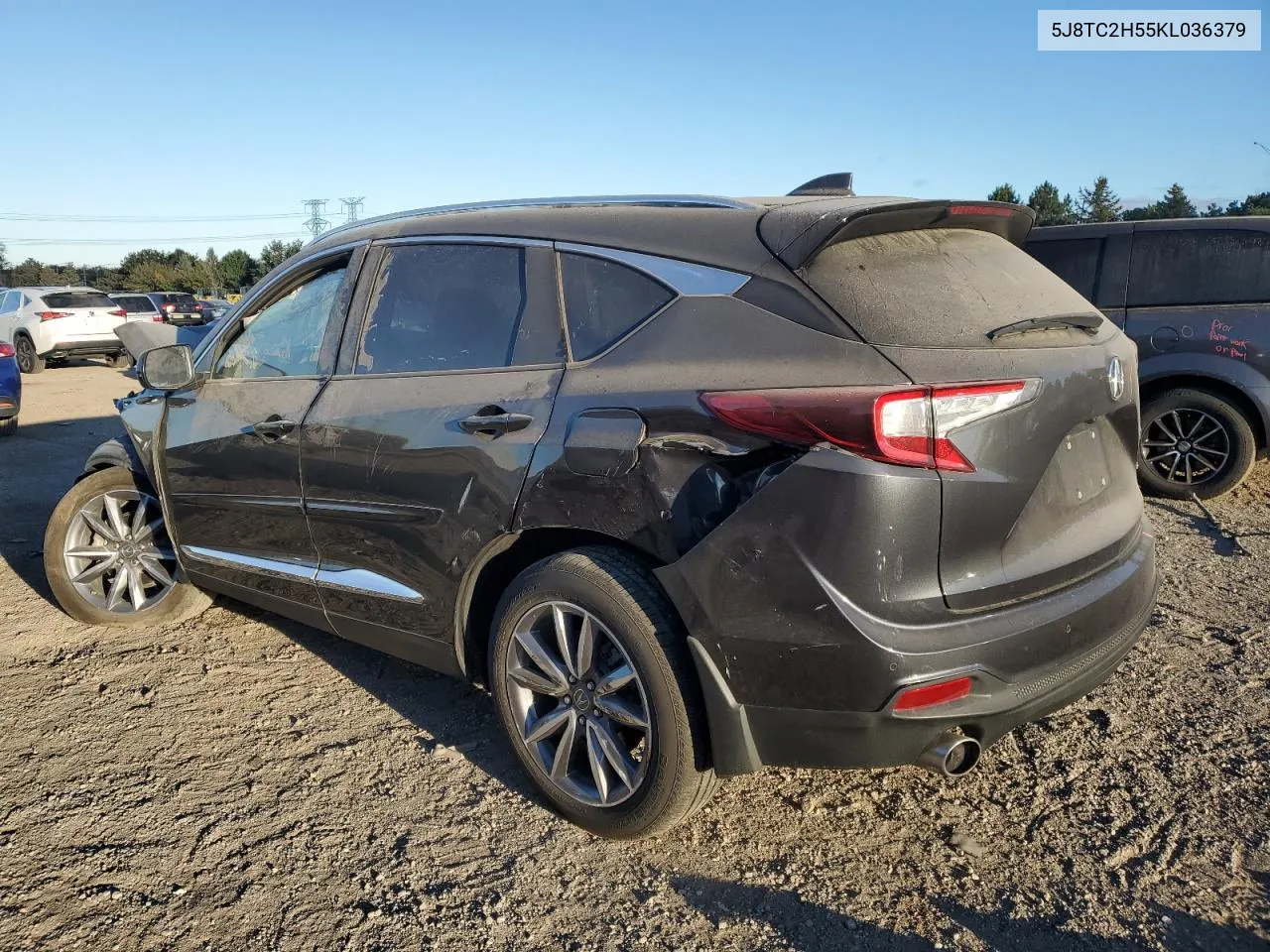 2019 Acura Rdx Technology VIN: 5J8TC2H55KL036379 Lot: 74777104