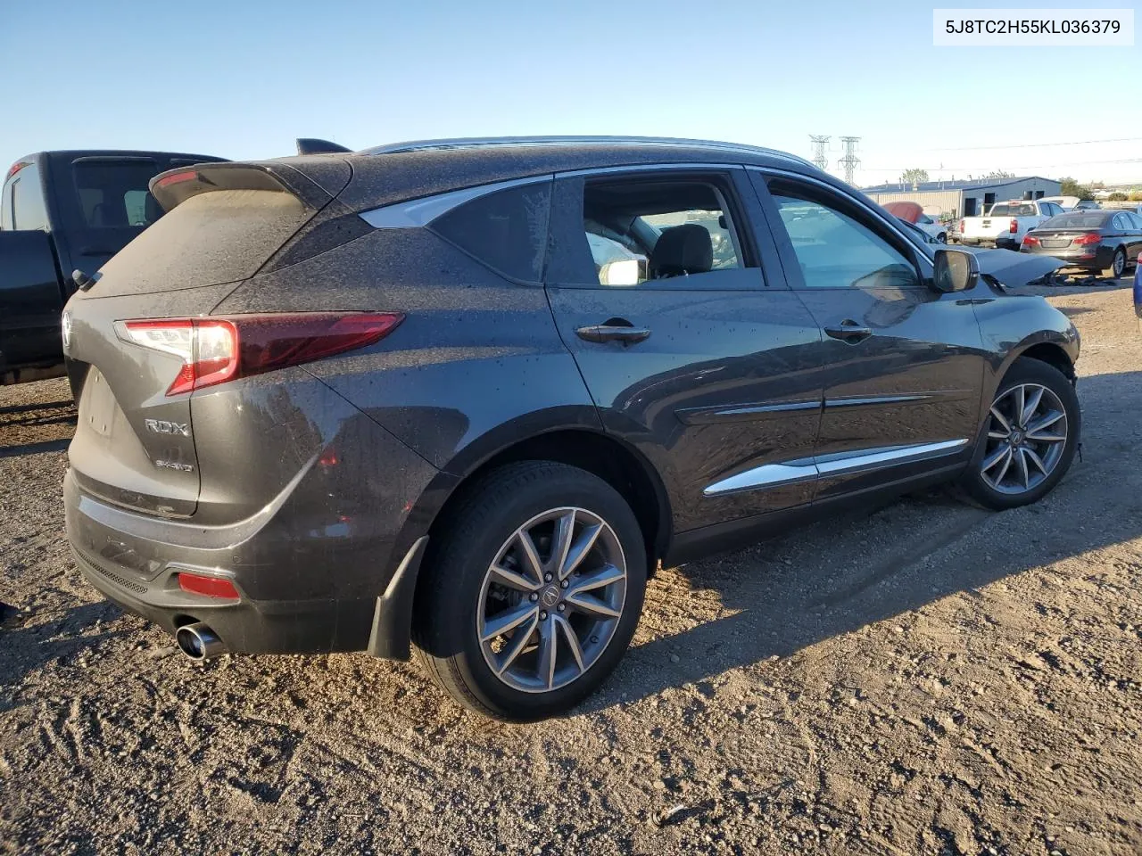 2019 Acura Rdx Technology VIN: 5J8TC2H55KL036379 Lot: 74777104