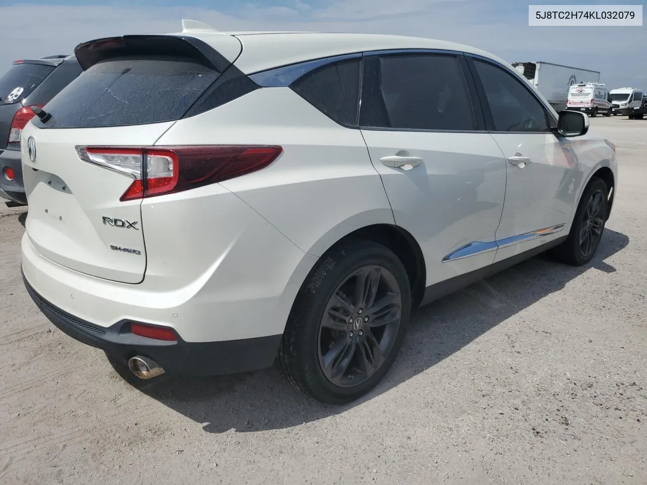 2019 Acura Rdx Advance VIN: 5J8TC2H74KL032079 Lot: 74964844