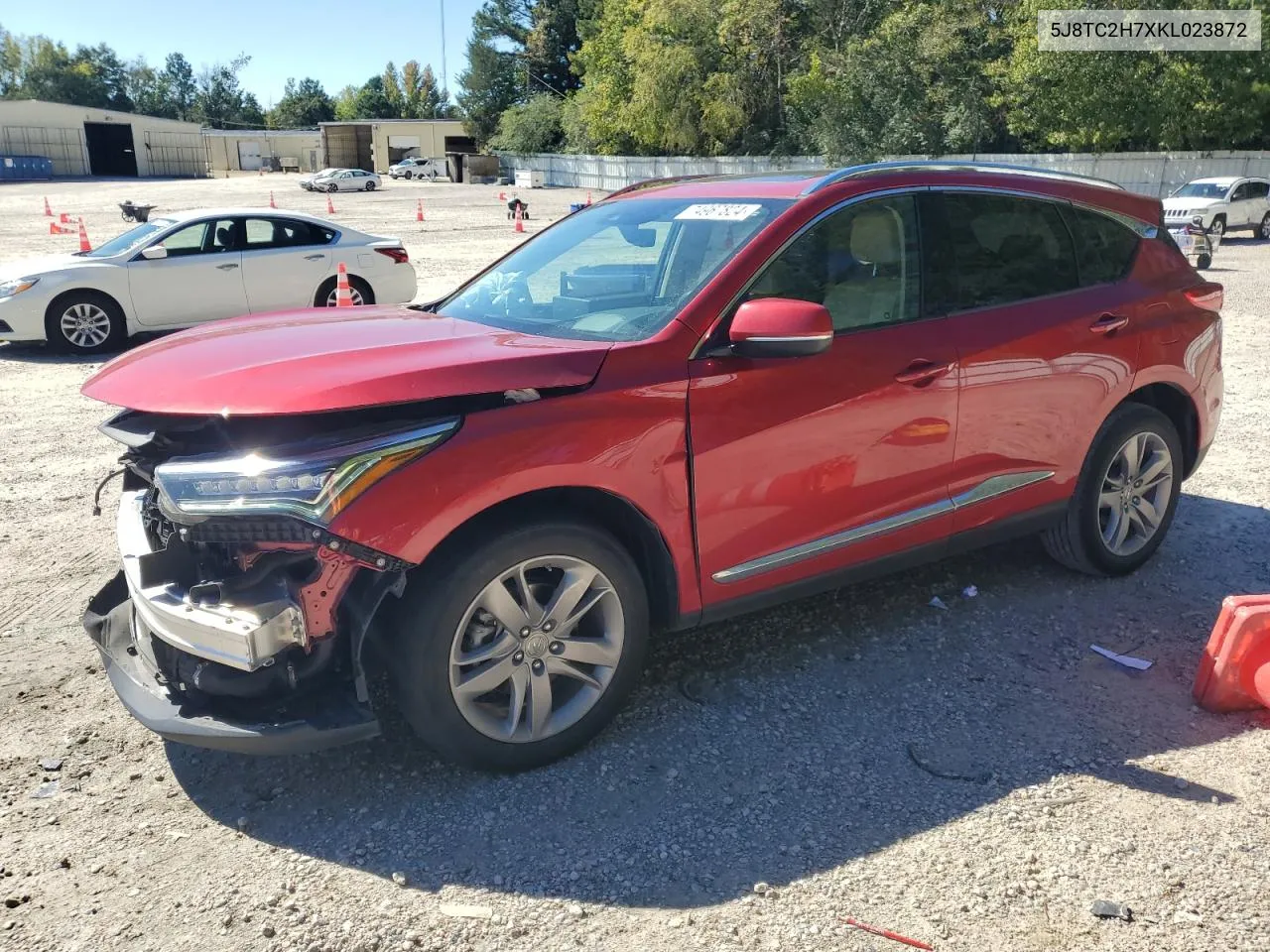 2019 Acura Rdx Advance VIN: 5J8TC2H7XKL023872 Lot: 74967824