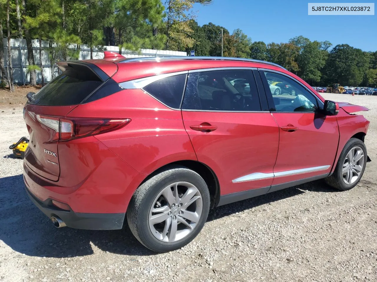 2019 Acura Rdx Advance VIN: 5J8TC2H7XKL023872 Lot: 74967824