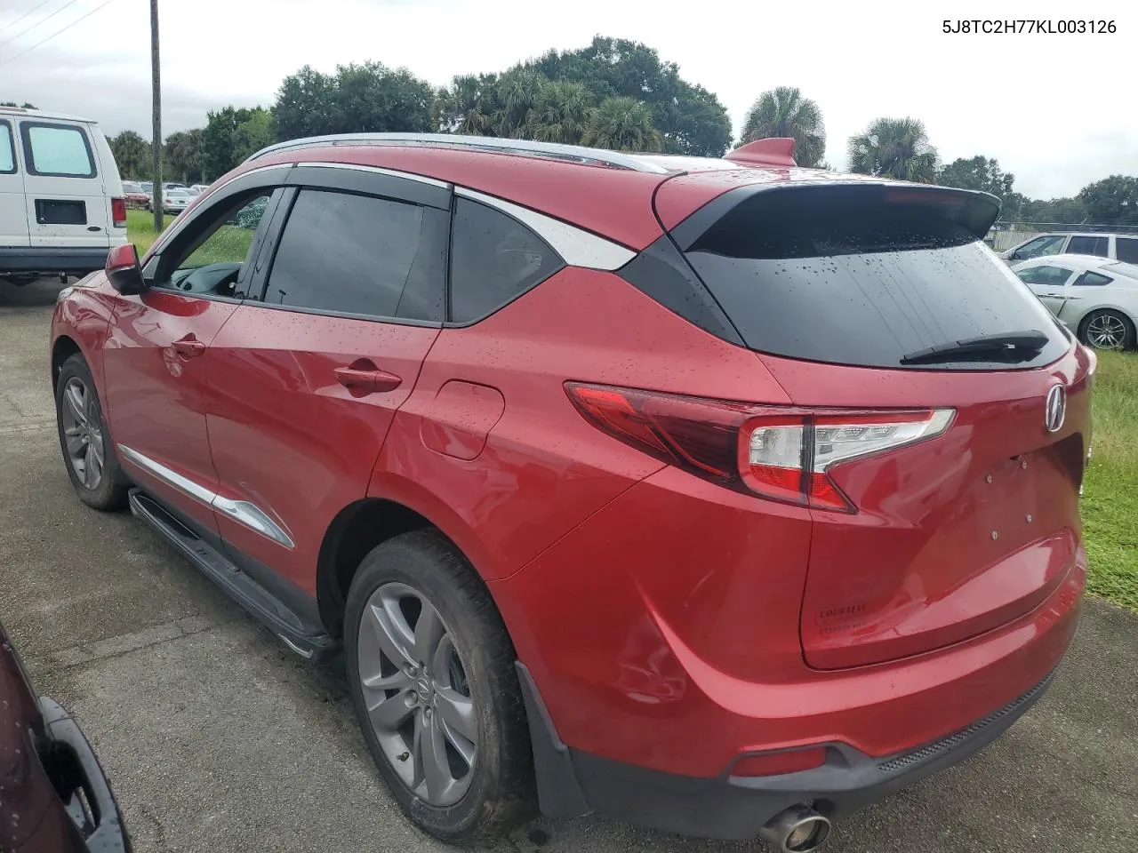 2019 Acura Rdx Advance VIN: 5J8TC2H77KL003126 Lot: 74990444