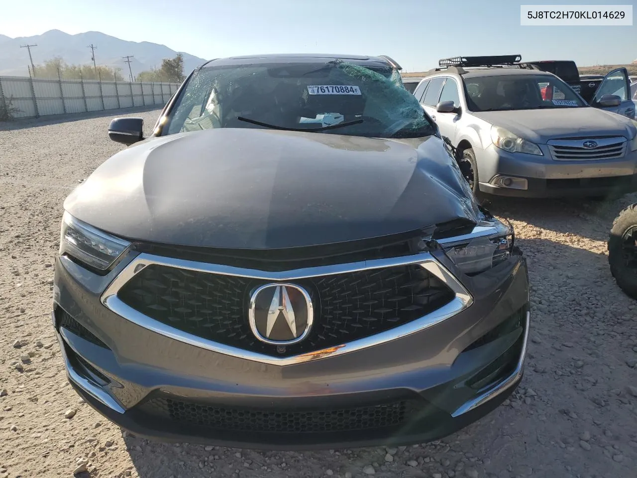 5J8TC2H70KL014629 2019 Acura Rdx Advance