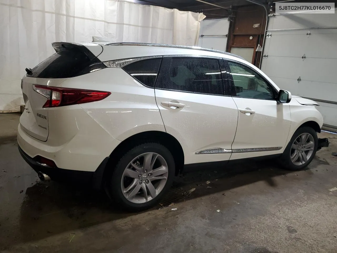 2019 Acura Rdx Advance VIN: 5J8TC2H77KL016670 Lot: 76475764