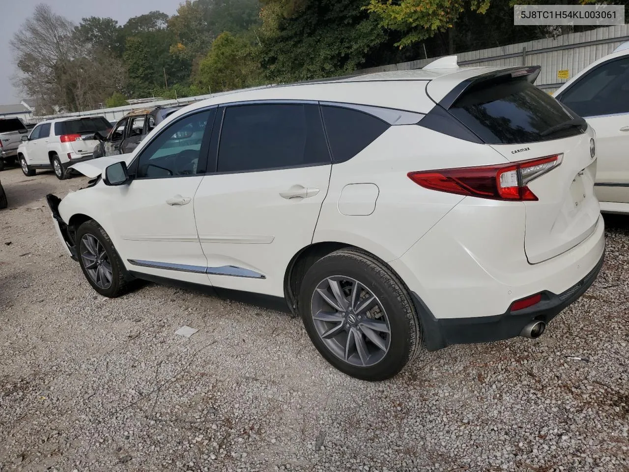 2019 Acura Rdx Technology VIN: 5J8TC1H54KL003061 Lot: 77998634