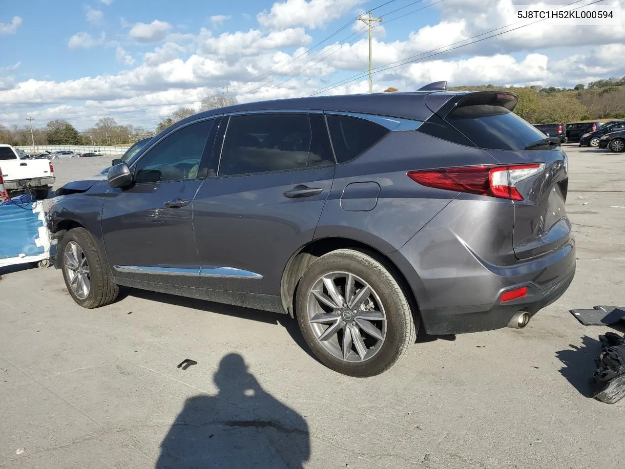 2019 Acura Rdx Technology VIN: 5J8TC1H52KL000594 Lot: 78141224