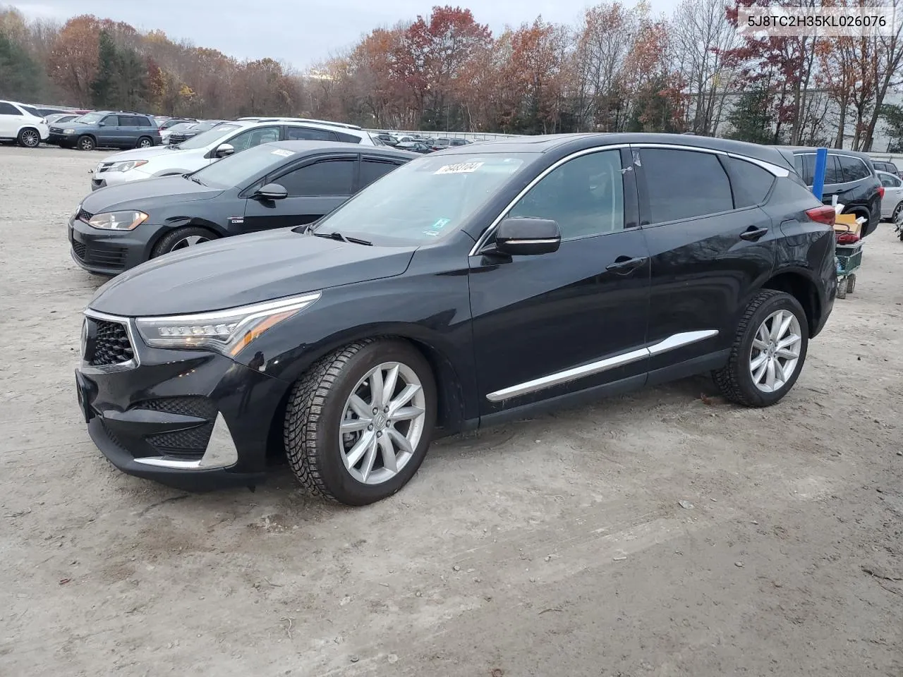 2019 Acura Rdx VIN: 5J8TC2H35KL026076 Lot: 78483104