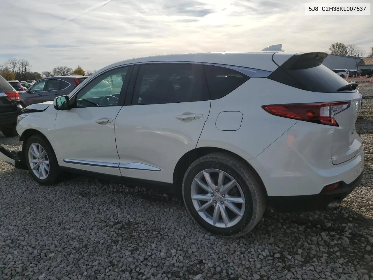 2019 Acura Rdx VIN: 5J8TC2H38KL007537 Lot: 79384954